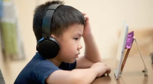 the importance of moderating screen time for kids.